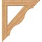 Ekena Millwork Funston Traditional Smooth Bracket w/ Offset Brace, Western Red Cedar, 7 1/2"W x 40"D x 44"H BKT0806X40X44FST01SWR - alternate 4